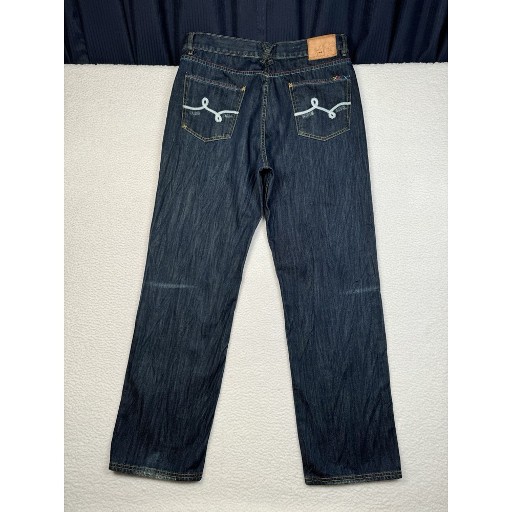 Vintage LIFTED RESEARCH GROUP LRG JEANS - 36 Fits 35x33 - Dark Indigo C47